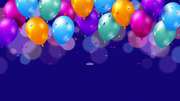 Animated Happy Birthday Balloons Animated Happy Birthday Balloons