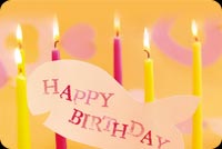 Yellow And Pink Birthday Candles Stationery, Backgrounds