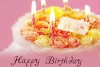 Birthday Cake For Lover Stationery, Backgrounds