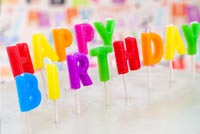 Sweet Birthday Cake Stationery, Backgrounds