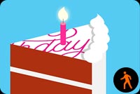 Birthday Cake Blowing Candles By Mslk Stationery, Backgrounds