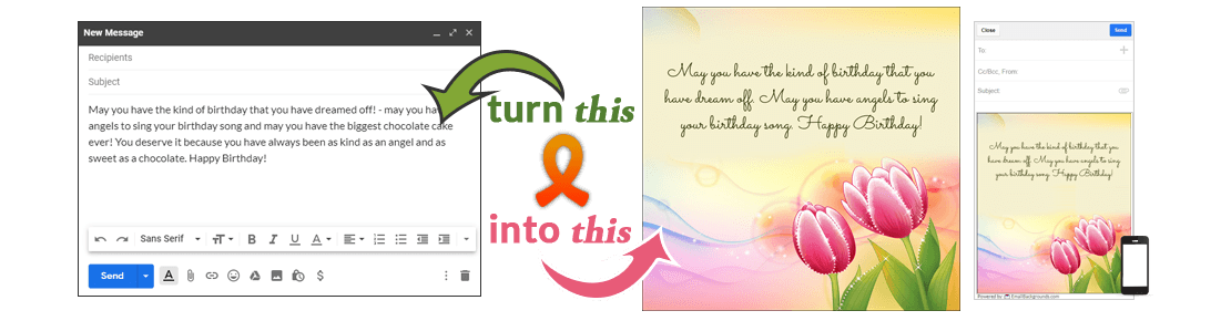 Switch to EmailBackgrounds.com