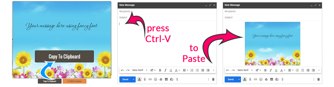 Use Ctrl-V to Paste