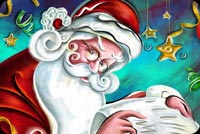 You're On Santa's Nice List Stationery, Backgrounds