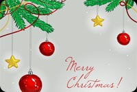 A Very Merry Christmas! Stationery, Backgrounds