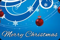 Blue And Red Christmas Stationery, Backgrounds