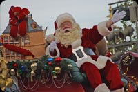 Santa Sitting On The Sleigh Stationery, Backgrounds