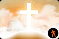 Animated He Is Risen Stationery, Backgrounds