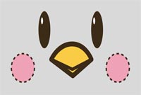 Cute Chicken For Easter Stationery, Backgrounds