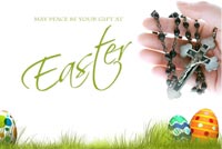 May Peace Be Your Gift At Easter Stationery, Backgrounds