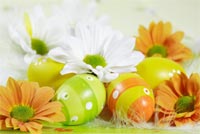 Easter Symbol Stationery, Backgrounds