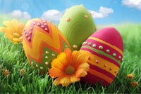 Happy Easter Sunday Stationery, Backgrounds