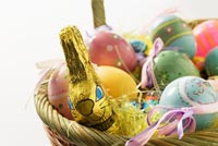 Gift Basket For A Happy Easter! Stationery, Backgrounds