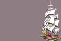 Ship Tattoo Stationery, Backgrounds