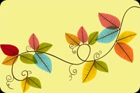 Endless Happiness This Autumn! Stationery, Backgrounds