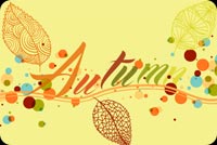 Wish A Happy Autumn To You Stationery, Backgrounds