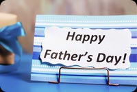 Happy Father's Day Note Stationery, Backgrounds