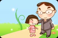 Father And Daugther Love Stationery, Backgrounds