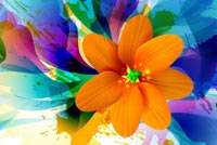 Flowers For Loved Ones Stationery, Backgrounds