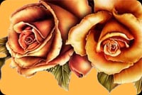 Vintage Roses Stationery, Backgrounds