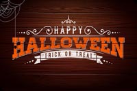 Halloween Wooden Theme Stationery, Backgrounds