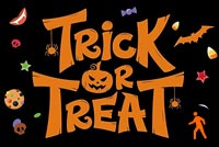 Animated: Trick Or Treat Stationery, Backgrounds