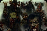 Zombies World Stationery, Backgrounds