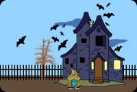 Creepy Old Mansion With Bats Stationery, Backgrounds