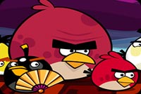 Happy Halloween Angry Birds Game Stationery, Backgrounds
