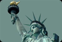 A Glance At Statue Of Liberty Stationery, Backgrounds