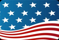 The Stars Of American Flag Stationery, Backgrounds