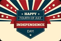 Happy Independence Day Stationery, Backgrounds