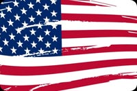Respect The American Flag Stationery, Backgrounds