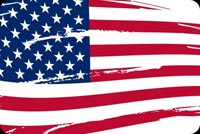 Respect The American Flag Stationery, Backgrounds