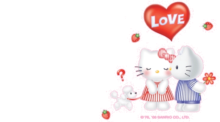 Hello Kitty In Love Stationery Id 1314 Estationery Com