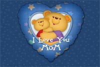 I Love You Mommy Stationery, Backgrounds