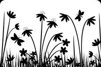 Nature In Black And White  Stationery, Backgrounds