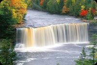 Beautiful Water Fall Stationery, Backgrounds