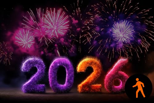 Animated: Colorburst 2026 Stationery Stationery, Backgrounds