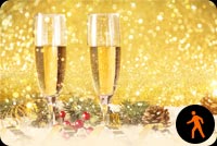 Animated A Sparkling New Year’s Eve Stationery, Backgrounds