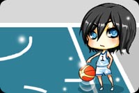 Wide Eyed Kid With Basketball 