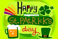 On St. Patrick's Day! Stationery, Backgrounds