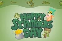St. Patrick's Day Greetings Stationery, Backgrounds