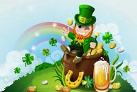 St. Patrick's Day Celebration Stationery, Backgrounds