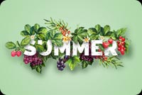 Green Summer Stationery, Backgrounds