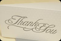 Simple Thank You Note Stationery, Backgrounds