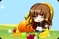 A Girl And A Pumpkin Stationery, Backgrounds