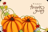 Thanksgiving Family Wishes Stationery, Backgrounds