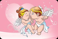 Boy And Girl Cupid 