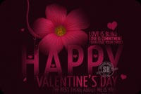 Valentines Day Flower And Greetings Stationery, Backgrounds